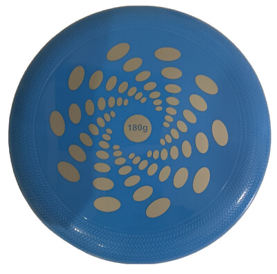 #ad Blue Color Hard Cover Flying Disc frisbee Fast Speed Throw. $9.99