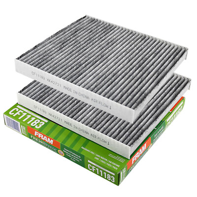 #ad Set Of 2 Fram Cabin Air Filter Replacement Jeep Grand Cherokee Dodge Durang $23.26