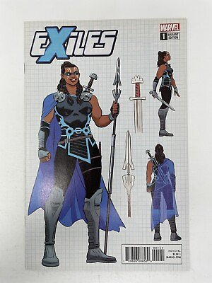 #ad Exiles #1 Design Variant 1:10 1st New Valkyrie Marvel Comics MCU Disney $17.99