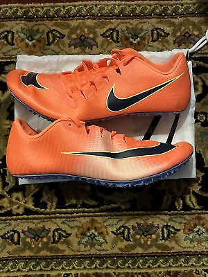 #ad New Nike Zoom JA Fly 3 Bright Mango Track Shoes 865633 800 SZ 13 With Spikes $55.00