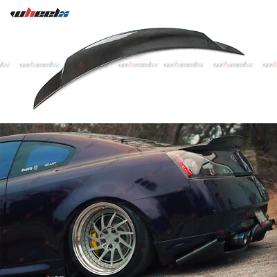 #ad Carbon Fiber For Infiniti G37 Q60 Coupe 08 13 Duckbill Trunk Spoiler Wing Lip $107.50