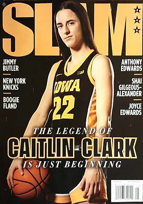 #ad Slam Magazine April May 2024 The Legend Of Caitlin Clark Is Just Beginning $17.40