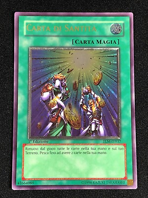 #ad YUGIOH CARDS FROM SANCTITY TLM EN037 1ST ULTIMATE ITALIAN NM $24.95