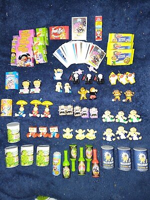 #ad Garbage Pail Kids Micro Figures Collection 35 Figures Rare And 72 Cards $189.00