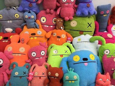 #ad LOT of 35 Ugly Dolls Hasbro Plush Monster Animal Toys Creepy Cute Collectibles $69.75
