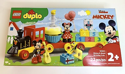#ad LEGO DUPLO Disney Mickey amp; Minnie Birthday Train 10941 Kids’ Birthday Number $27.99