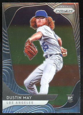 #ad 2020 Panini Prizm Dustin May Rookie Los Angeles Dodgers RC #126 $1.59