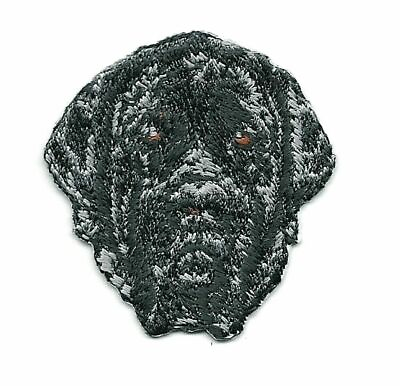 #ad 2quot; x 2quot; English Mastiff Dog Breed Portrait Embroidered Patch $3.99