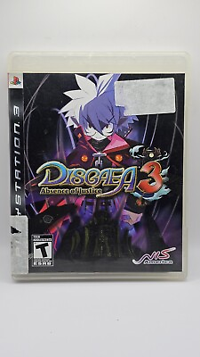 #ad Sony PlayStation 3 PS3 Disgaea 3 Absence of Justice Complete With Manual $11.99