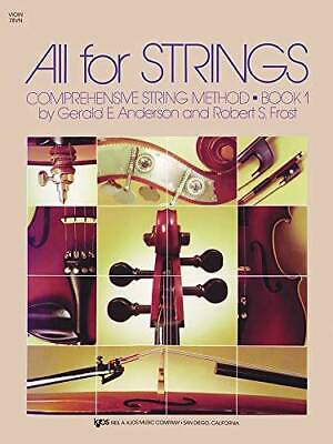 #ad 78VN All For Strings Book 1: Violin Paperback ACCEPTABLE $4.98