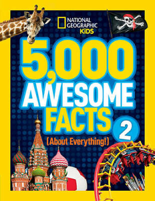 #ad 5000 Awesome Facts About Everything 2 National Geographic Kids GOOD $5.00