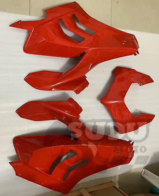 #ad For Ducati V4 V4S R Front Headlight Cover Batwing Fairing Bodywork Kit 2020 2022 $376.36
