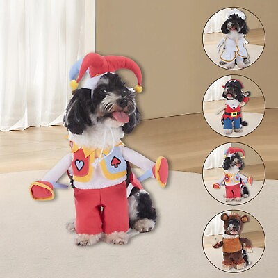 #ad Pet Parody Change Outfit Matching Funny Outfit Pet Pet Clothes for Large Dogs $14.50