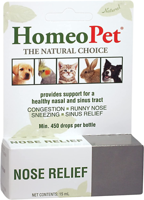 #ad HomeoPet Pet Feline Nose Natural Relief Nasal amp; Sinus Infection $16.99
