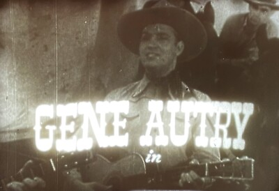 #ad 16mm 1936 Gene Autry The Big Show Roy Rogers Complete Film $59.99