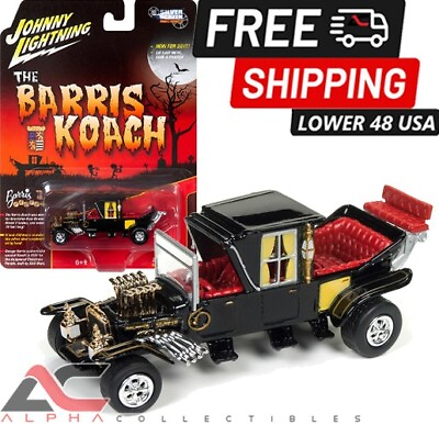 #ad JOHNNY LIGHTNING 1:64 JLSS002 THE BARRIS MUNSTERS KOACH HOBBY EXCLUSIVE $14.95