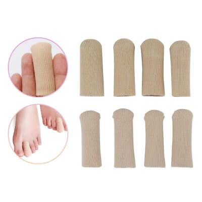 #ad Comfortable Gel Toe Sleeve for Blisters and Corns 8pcs ML Sizes $10.39