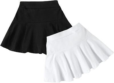 #ad Neutocd Toddler Little Kid Baby Girl Girl Skorts Skirts for Girls Flared Plain P $52.08