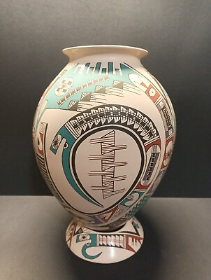 #ad Mata Ortiz Pottery Handmade Pottery Design by Yolanda Soto. 12.5 Tall 8.75 wide $340.00