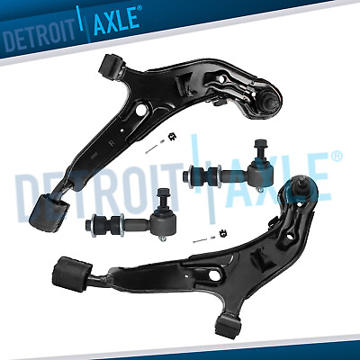 #ad for 1995 1999 Nissan Maxima Front Lower Control Arm Ball Joint Sway Bar Set $82.02