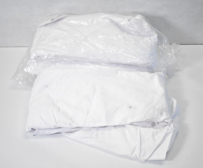 #ad Lot of 6 American Boutique Combed Cotton Fitted Sheets White Bedding 60quot;x80quot;x15quot; $59.99