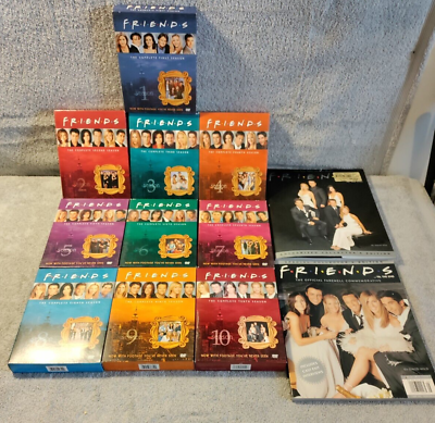 #ad Friends Season 1 10 DVD Set amp; Two Collectors Edition Books $54.87