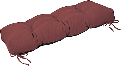 #ad Bench Cushions. Non Slip Pile Bench Cushion for Indoor and 36x14x4 Burgundy $24.37