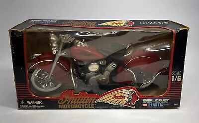 #ad Indian Motorcycle 1 6 Scale Die Cast With Plastic Series 1997 $59.95