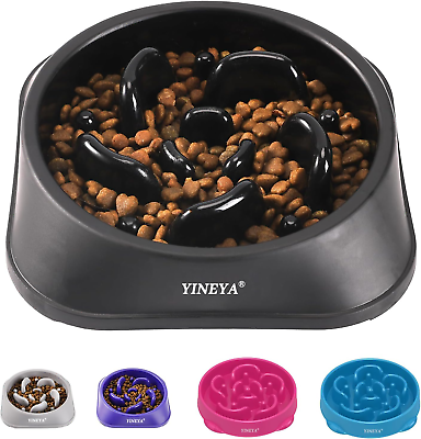 #ad Slow Feeder Dog Bowl for Small Breeds Puzzle Feeder for Slow Eating 1 2 Cups $14.47