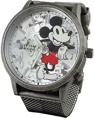 #ad Disney Mickey Mouse Vintage design Men#x27;s Metal Watch MK8053 $32.99