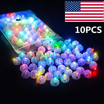 #ad Battery Powered Mini LED Light Small Ball Glowing Light Party Bag Filler XMAS US $1.13