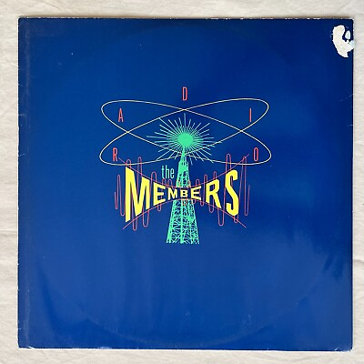 #ad THE MEMBERS Radio 1982 Vinyl Maxi Single Genetic Records 12WIP 6773 VG $4.95