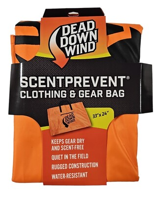 #ad Dead Down Wind Scent Prevent Clothing And Gear Bag Water Resistant Scent Free $25.19
