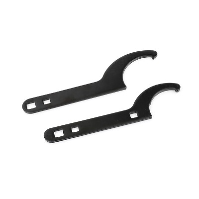 #ad Black FORDECO 2 PCS of Universal Coilover Adjustable Tool Spanner Wrench $12.99