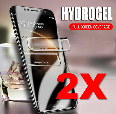 #ad 2x Film For SAMSUNG GALAXY S23 Ultra S22 S21 S20 Soft Hydrogel Screen Protector $4.99