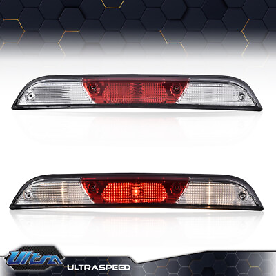 #ad Fit For 2015 2020 Ford F150 Clear Red Lens 3rd Third Brake Tail Light Cargo Lamp $17.40