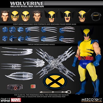 #ad Wolverine Marvel One:12 Collective Deluxe Steel Box Edition Figure $154.97