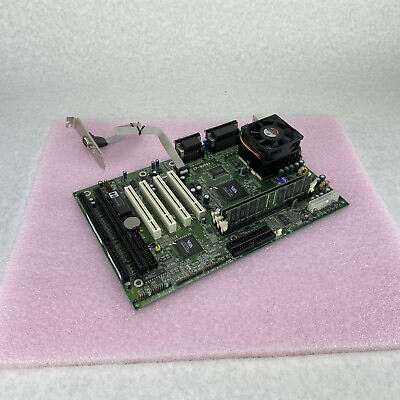 #ad EPoX EP MVP4A VP4 686 MotherBoard AMD K6 III 400Mhz 128Mb RAM Tested amp; Working $307.99