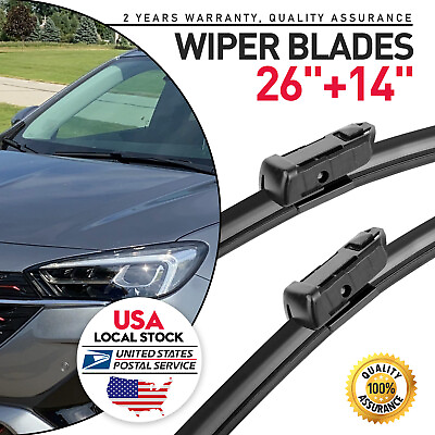 #ad For 2013 2021 Buick Encore OEM Front Leftamp;Right Windshield Wiper Blades 26quot;14quot; $11.99