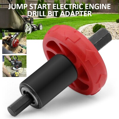 #ad For Troy Bilt Trimmer Jump Start Electric Engine Easy Starter Drill Bit Adapter $5.99