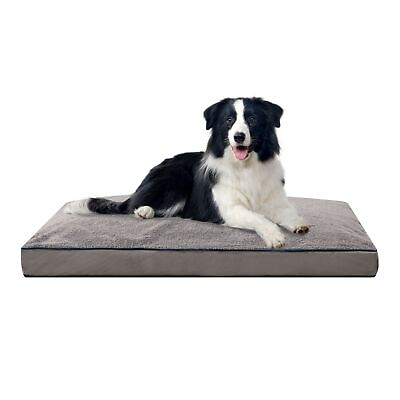 #ad Subrtex Dog Bed for Large Medium and Small Dogs with Removable Washable Cover $52.99