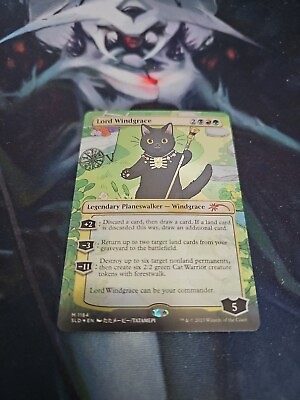 #ad MTG Secret Lair Lord Windgrace #1184 SLD Look at the Kitties Mythic NM Foil $64.99