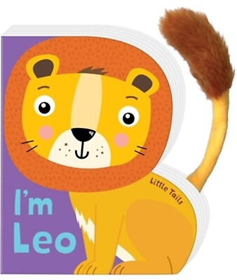 #ad Little Tails: I#x27;m Leo the Lion: Board Book with Plush Tail Board Book $10.95