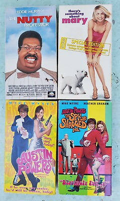 #ad 🔥 RARE Comedy 4 PACK VHS 🔥 $19.99