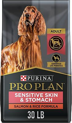 Purina Pro Plan Adult Sensitive Skinamp; Stomach Salmonamp; Rice Formula Dry Dog 30 Lb $57.00