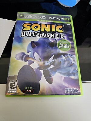 #ad Sonic Unleashed Microsoft Xbox 360 2008 Complete Good Condition $12.95