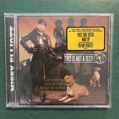 #ad B5 This Is Not a Test PA by Missy Elliott NEW SEALED $7.99