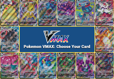 #ad Pokemon VMAX Choose Your Card All Available Ultra Rare Full Art Holo TCG $19.95