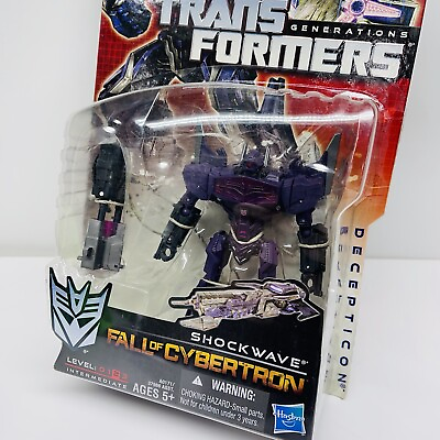 #ad SHOCKWAVE Transformers Generations Fall of Cybertron Deluxe Decepticon 2011 NEW $64.99