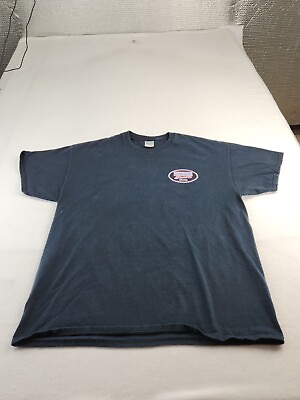 #ad Dixie Tavern Atlanta Logo Mens Blue T shirt Size XL $10.49
